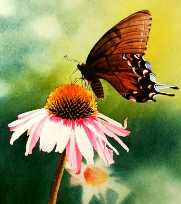 Pintura Moderna al Óleo: Cuadros con Mariposas, Pinturas en ...