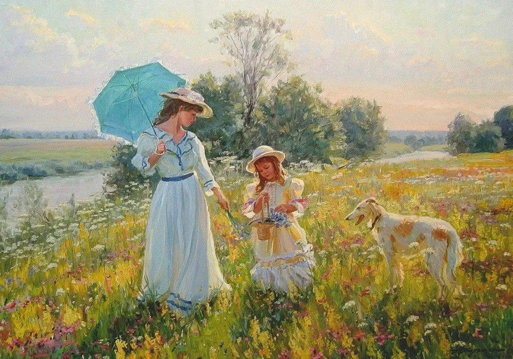 Pinturas Cuadros al Óleo: Paisajes Impresionistas, Alexander Averin