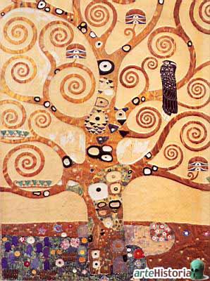 PINTURAS DIVERSAS: EL ÁRBOL DE LA VIDA DE GUSTAV KLIMT