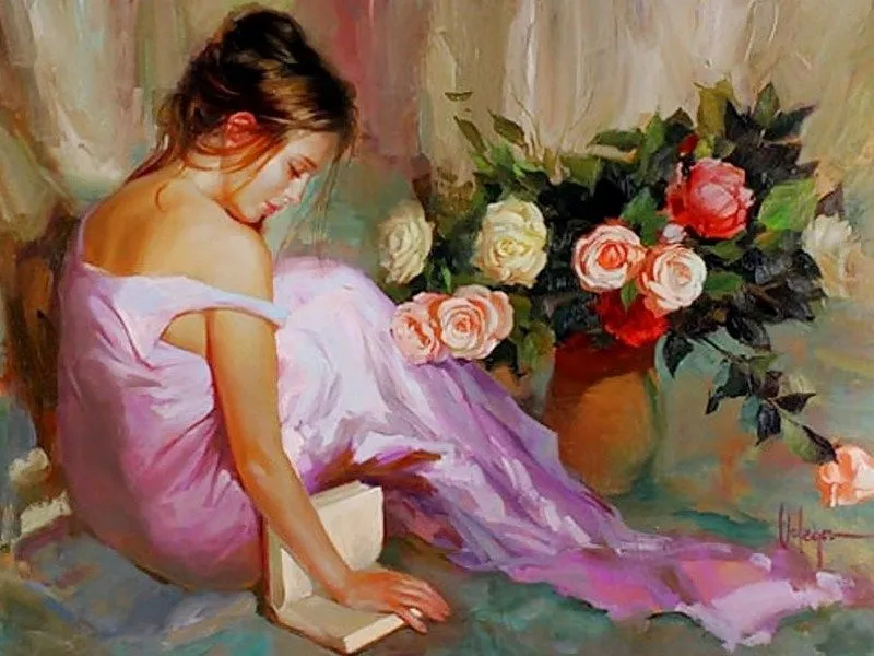 Pinturas figurativas de Vladimir Volegov | Pinturas al Óleo