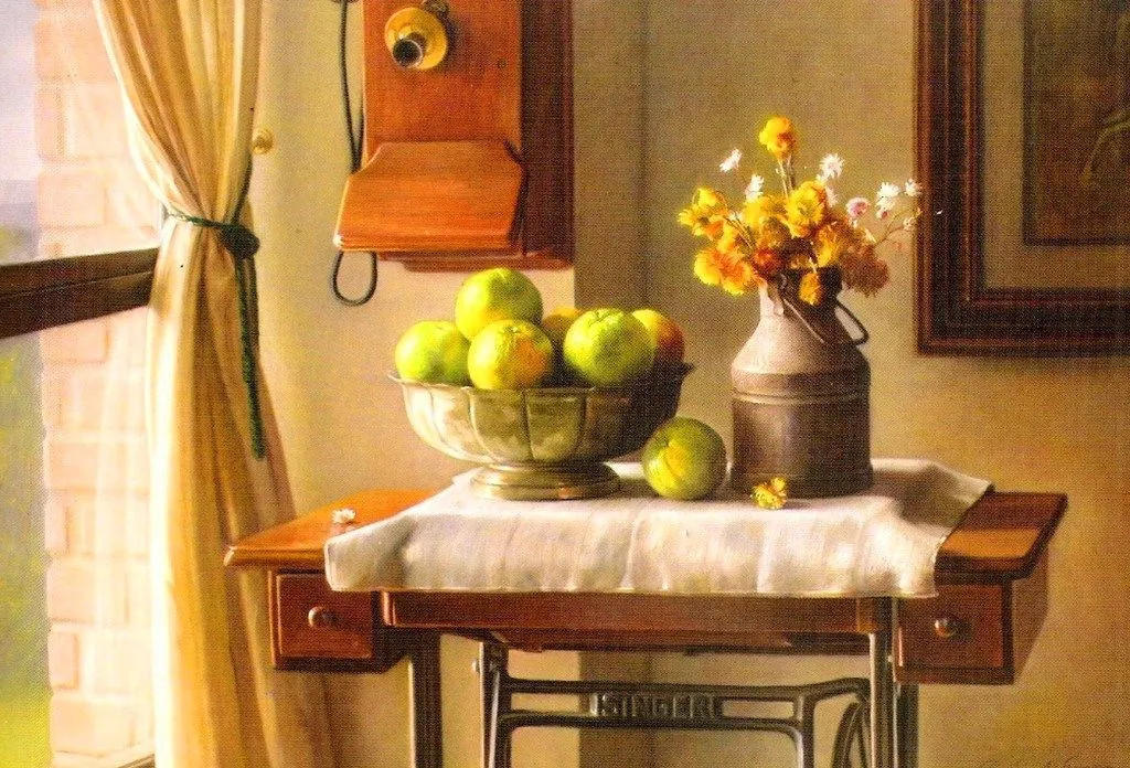 PINTURAS: FLOREROS CON FRUTAS | El club del arte, pinturas