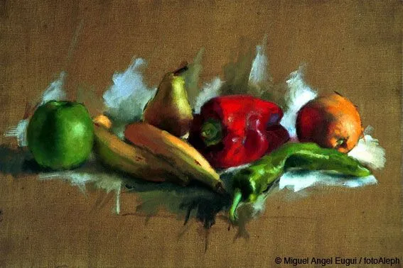 Pinturas de frutas y verduras - Imagui