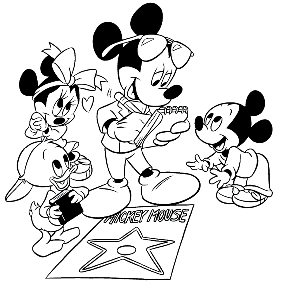 Pinturas e Jogos Online: Imagens da minnie e do mickey para ...