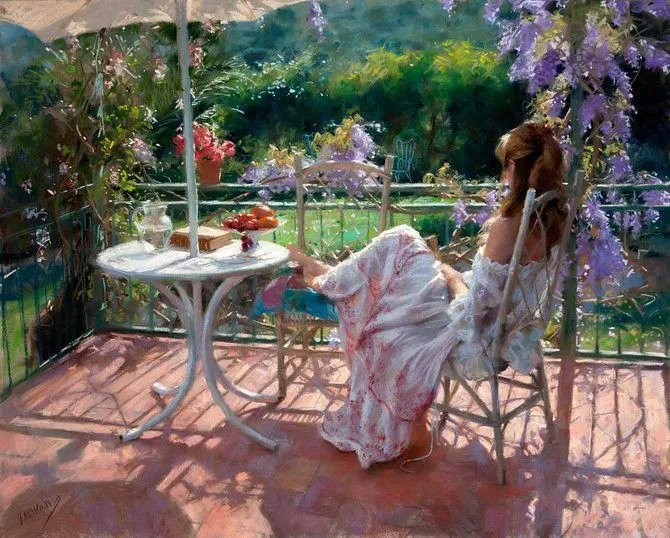 Pinturas de Mujeres por Vicente Romero Redondo | Fotos e Imágenes ...