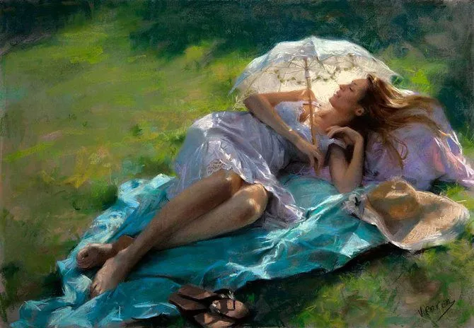 Pinturas de Mujeres por Vicente Romero Redondo | Fotos e Imágenes ...