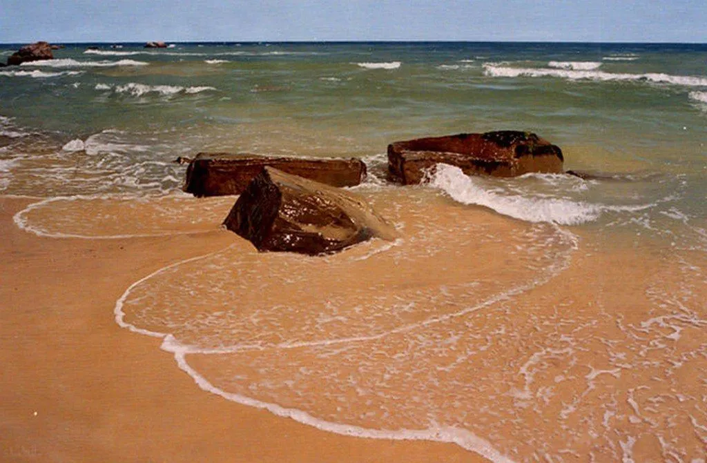 PINTURAS: PLAYA AL OLEO | Pinturas al Óleo