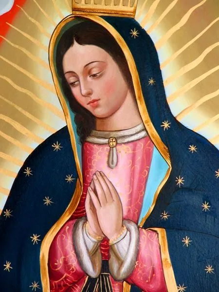 Club del Arte Latino: PINTURAS: VIRGEN DE GUADALUPE