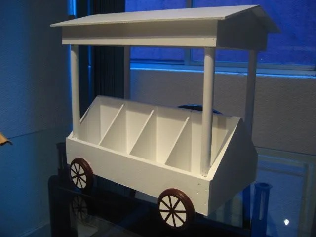 Pinxel, decoración souvenirs: Carrito para centro de mesa o arreglo