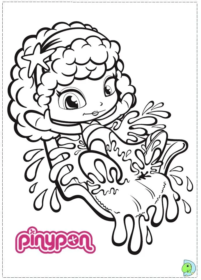 pinypon fairy Colouring Pages