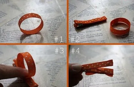 Como hacer ganchetas para el cabello - Imagui