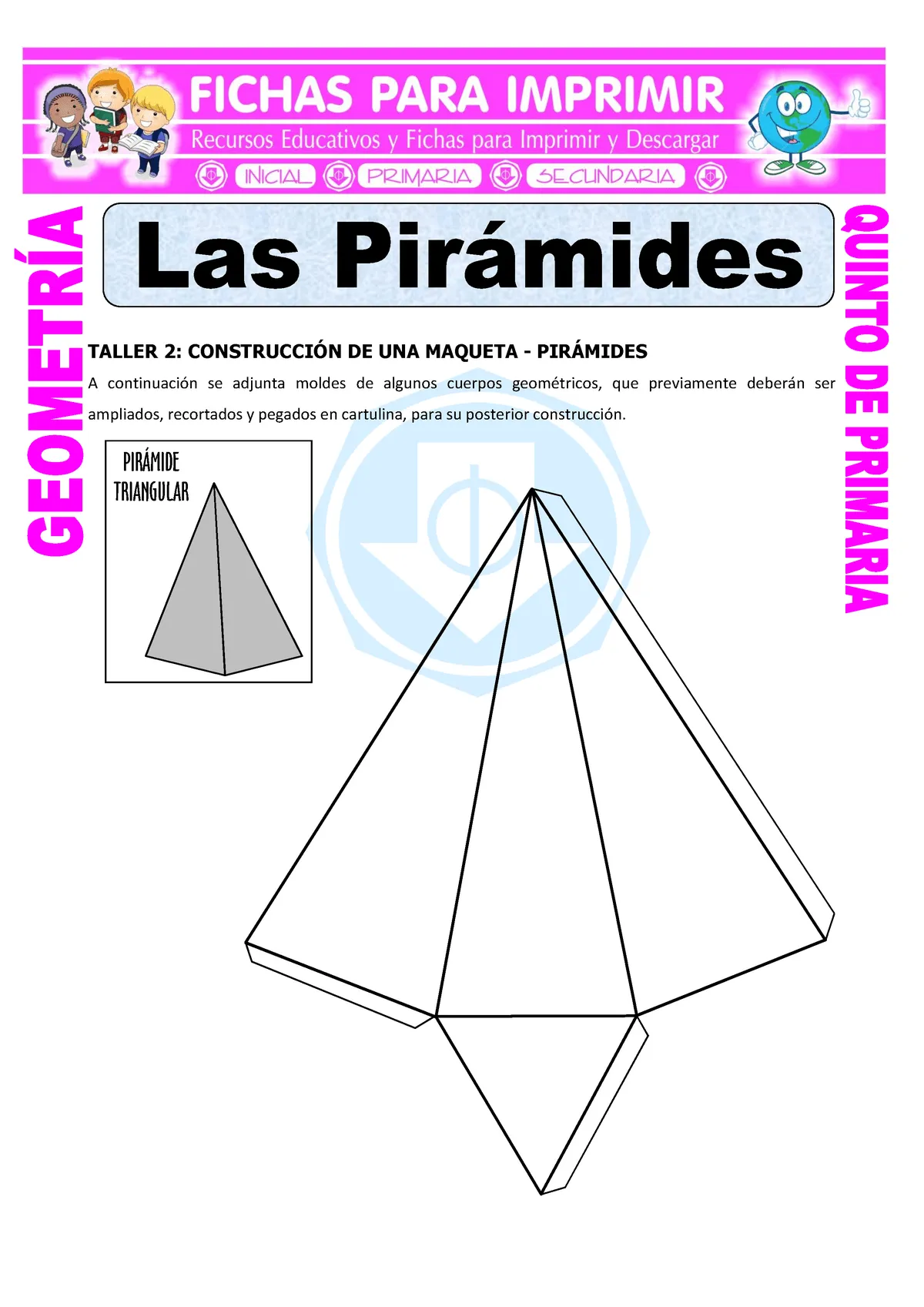 Las Pirámides para Quinto de Primaria - Matemática Financiera - UNA -  Studocu