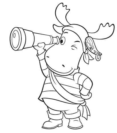 Os Backyardigans Piratas | Desenhos para Colorir