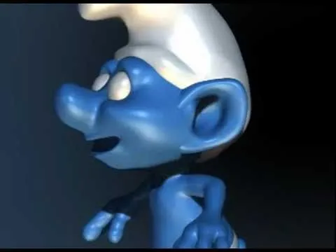 Pitufos en porcelana fria paso a paso - Imagui