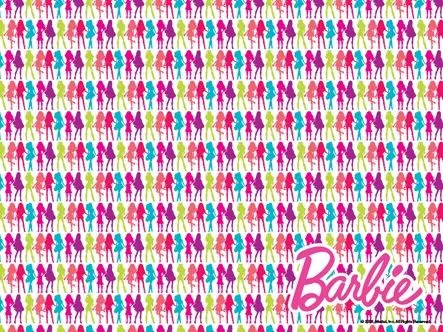 Pix For > Barbie Logo Wallpaper