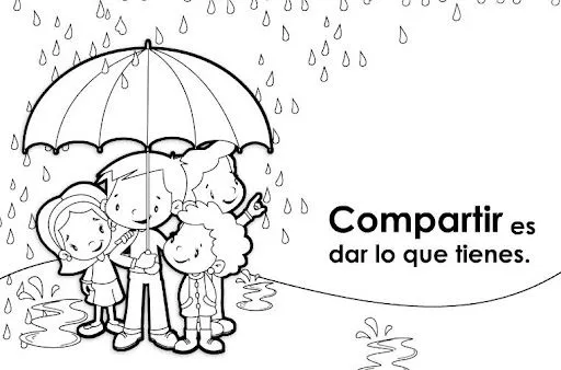 Pix For > Generosidad Para Colorear