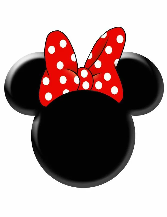 Pix For > Red Minnie Mouse Face