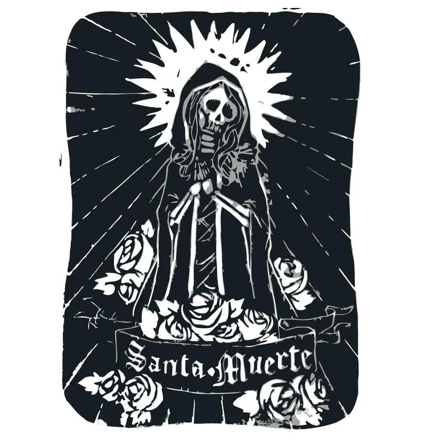 Pix For > Santa Muerte Wallpaper