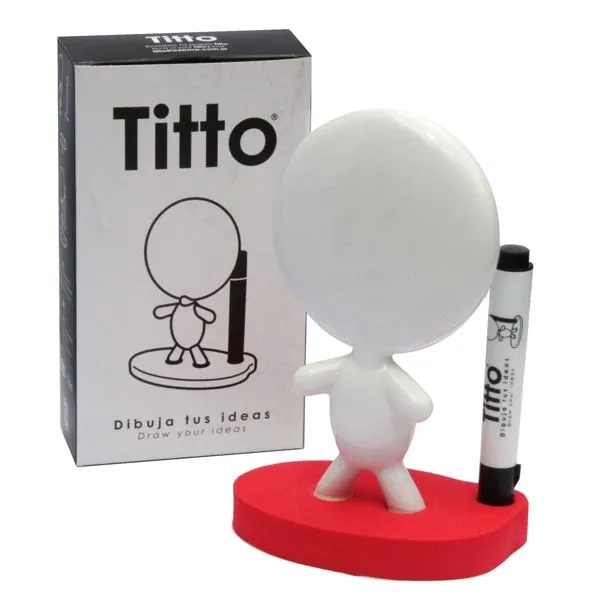 Pizarra de cerámica con forma de hombre para dibujar o escribir ...