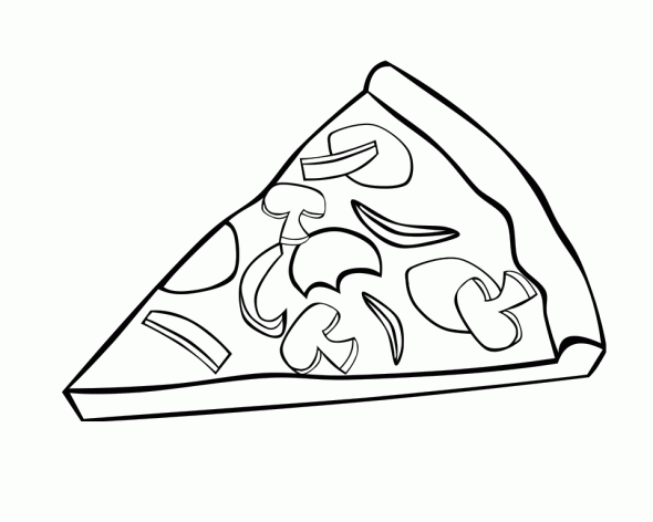 Dibujo De Pizzas Para Colorear Imagui