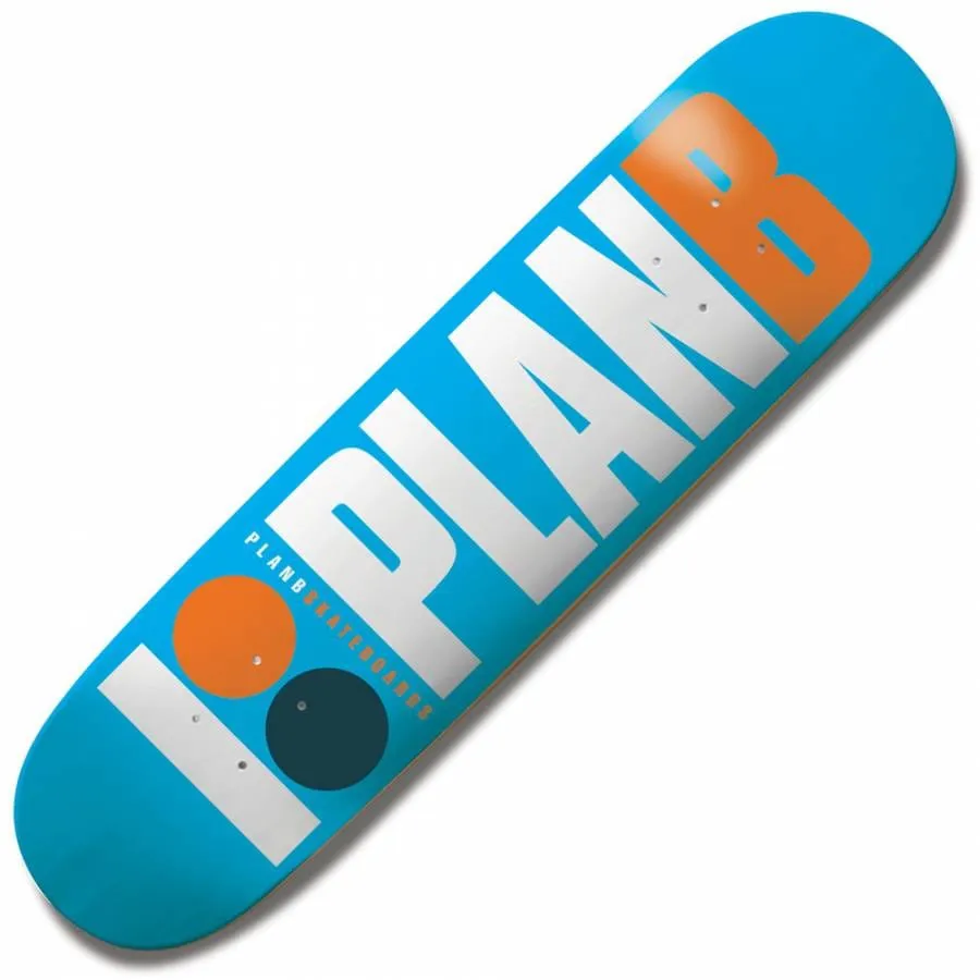 Plan B Skateboards Plan B Team OG Blue Skateboard Deck 7.75 ...