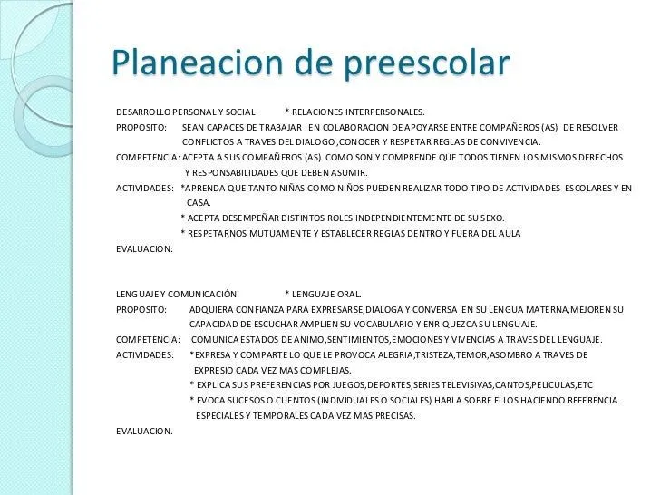 Planeacion de preescolar completa.