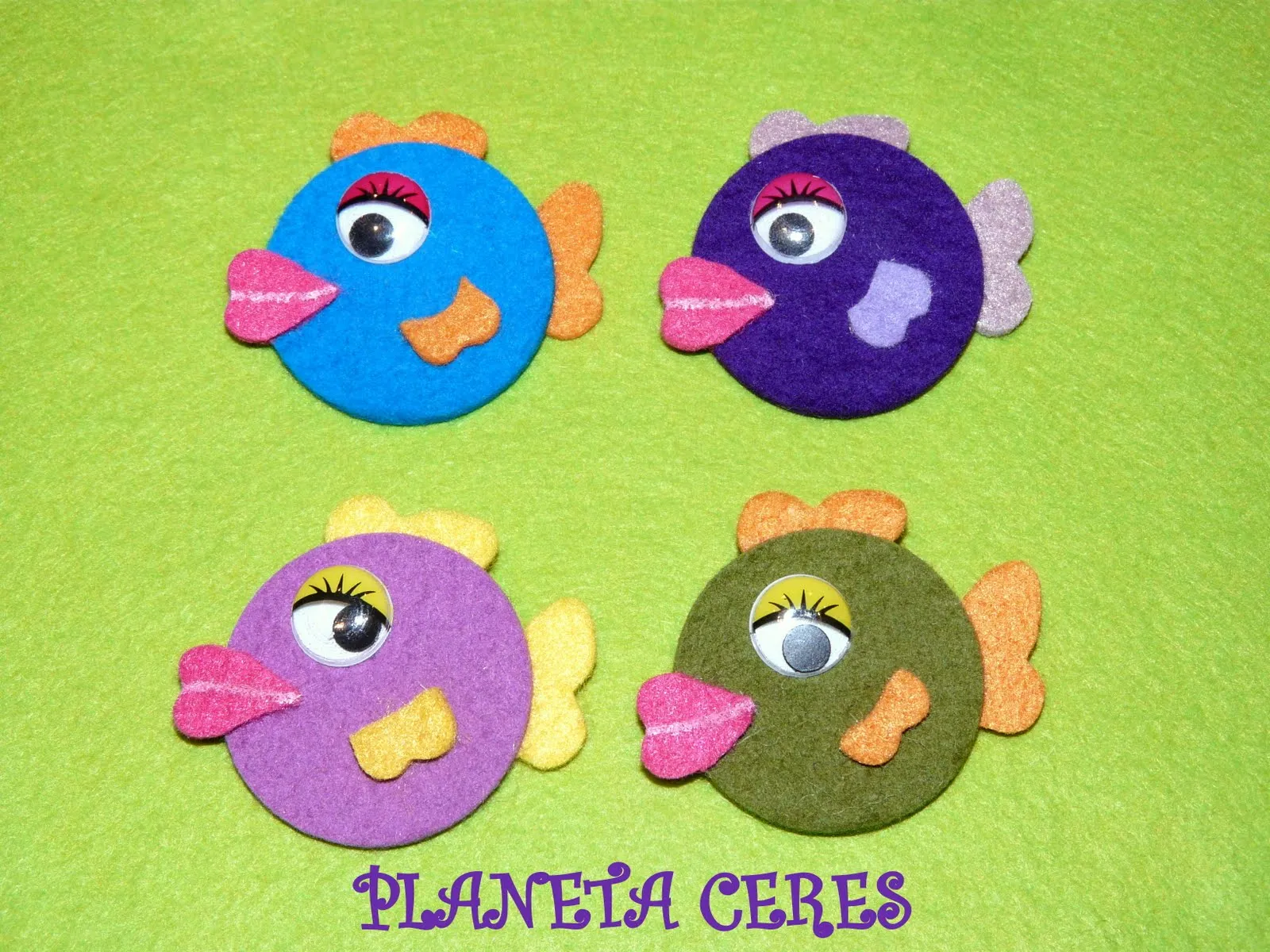 Planeta Ceres: PECES BESUCONES