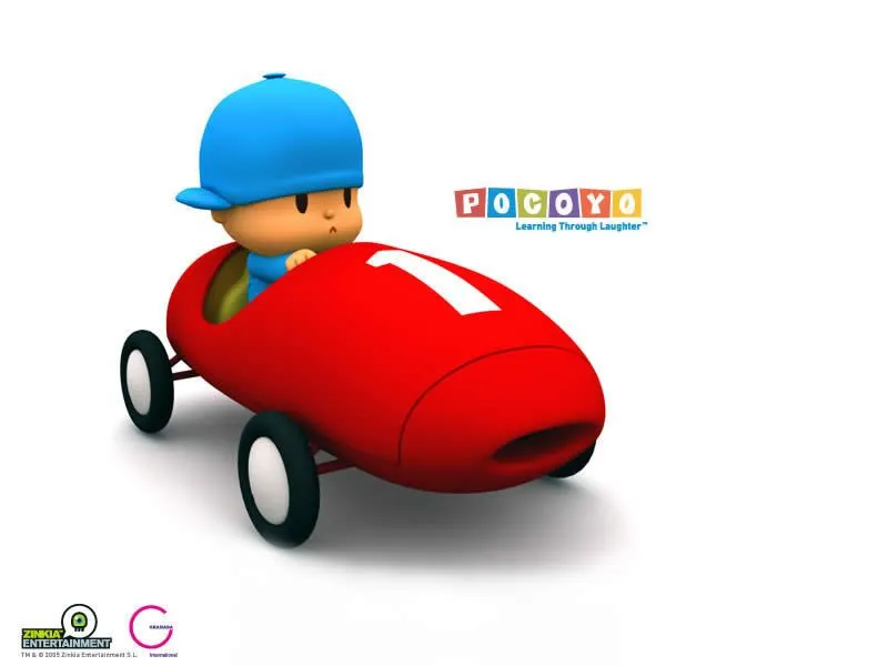 Planeta de Peques: Fondo de Pocoyo en carro