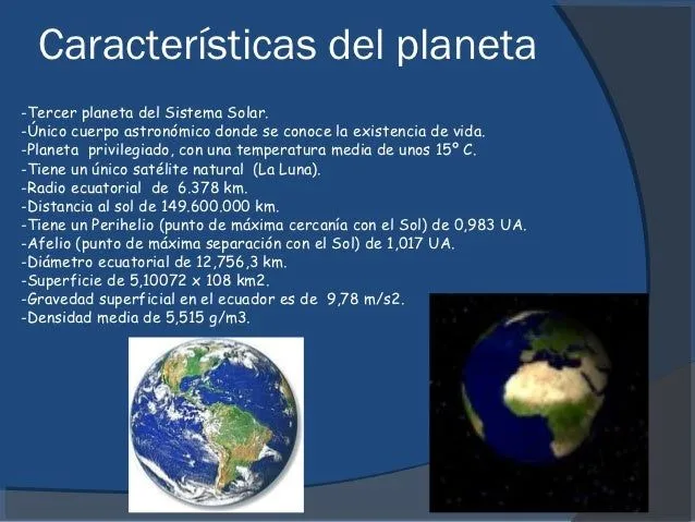 Planeta tierra