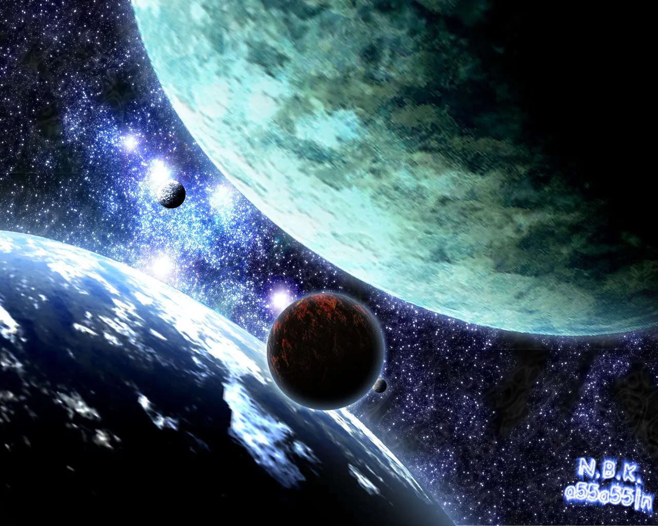 Planetas 3D Wallpapers - Taringa!