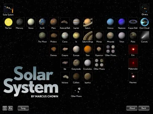 Aberto até de Madrugada: Sistema Solar no iPad