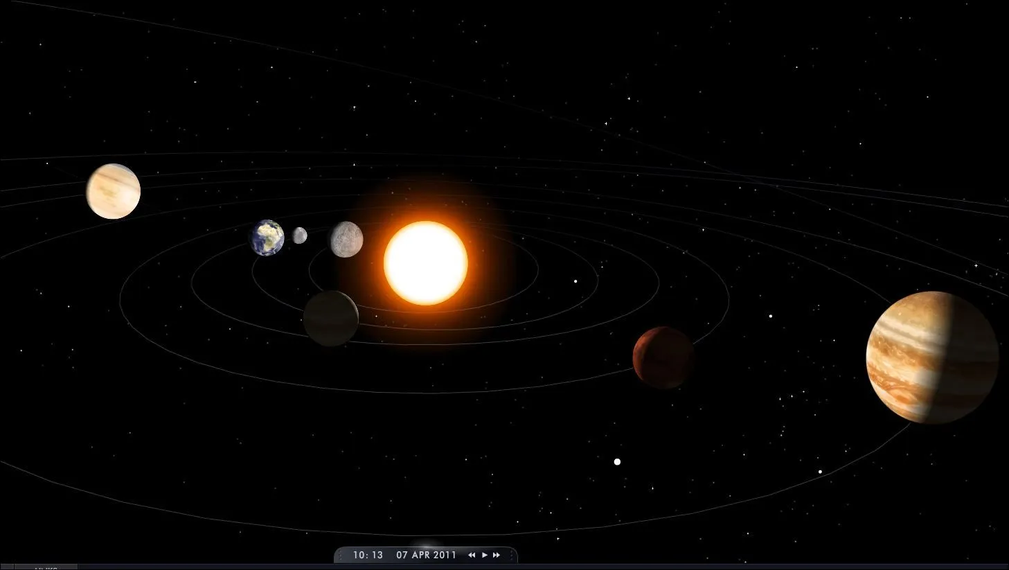 Planetas del Sistema Solar y el cielo nocturno | rTIC para Ceuta y ...