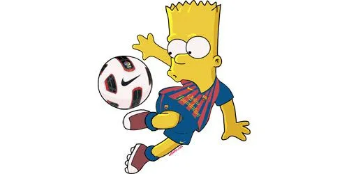 Planète Barça: Simpson - Barça