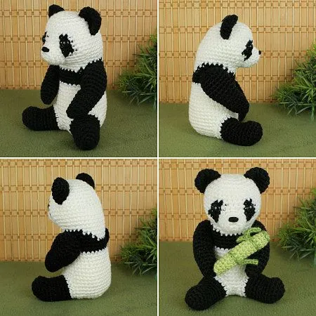 PlanetJune by June Gilbank » Amigurumi Giant Panda crochet pattern