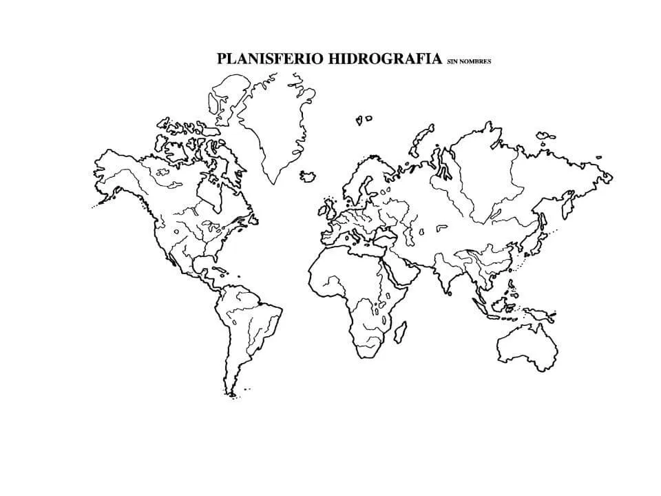 Mapa Planisferio Con Nombres En Letra Grande Imagui 6094