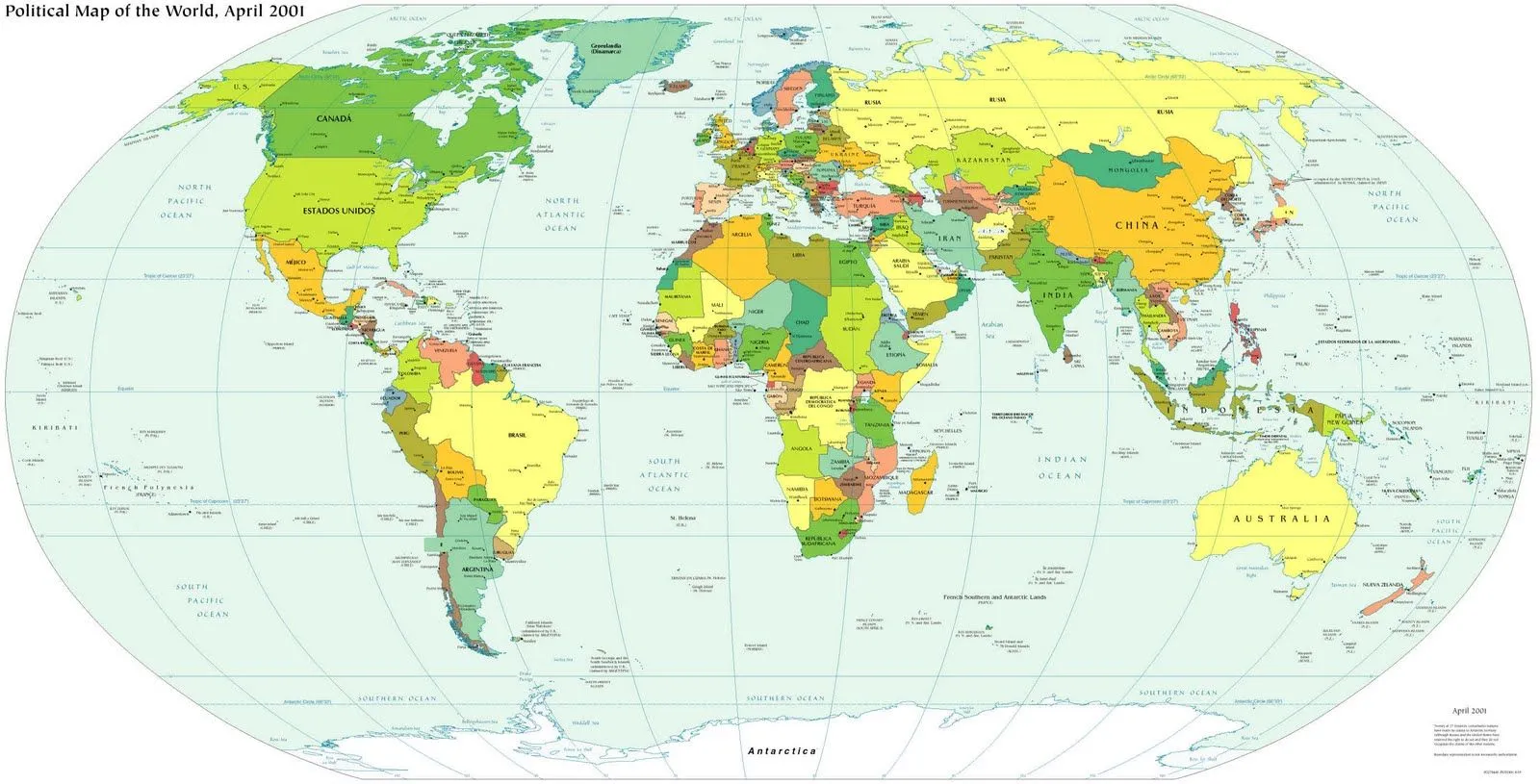 HISTORIA Y GEOGRAFIA: Planisferio