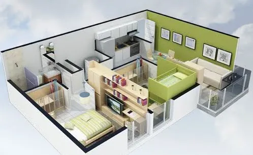 PLANOS 3D : PLANOS DE CASAS GRATIS Y DEPARTAMENTOS EN VENTA