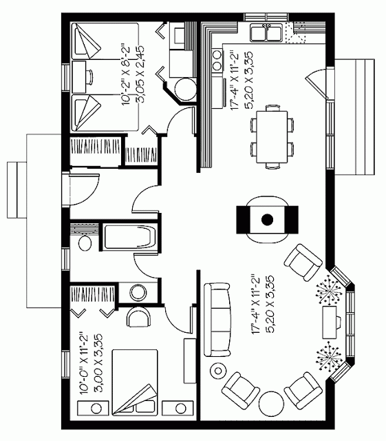 PLANOS DE CASA PEQUEÑA : PLANOS DE CASAS GRATIS Y DEPARTAMENTOS EN ...