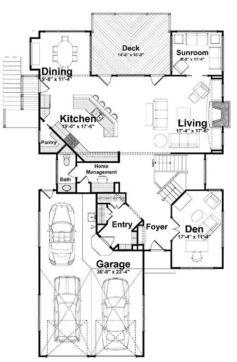 Planos de casas para imprimir » Planos de Casas Gratis