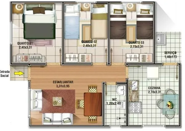 Planos de Casas, Modelos y Diseños de Casas: planos de casas ...