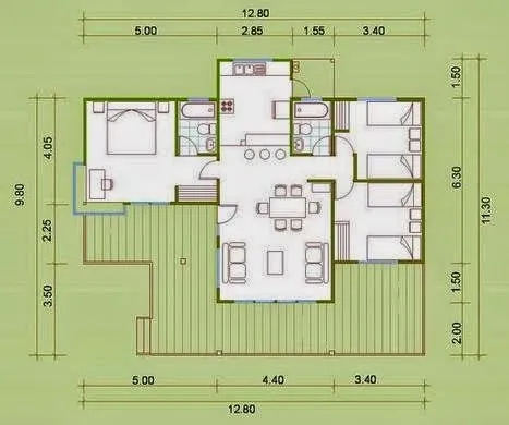 Planos Casas Modernas: Como dibujar planos de casas gratis