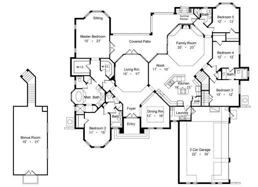 Planos Casas Modernas: Plano arquitectónico de casa habitación