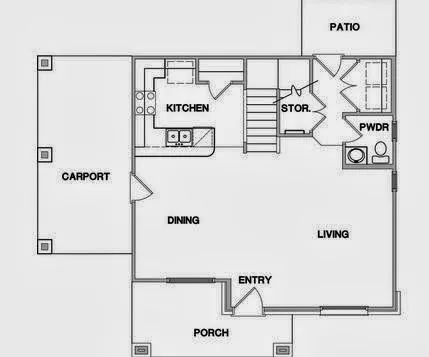 Planos de Casas Pequeñas: Plano arquitectónico de una casa