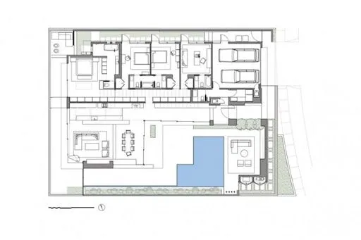 Planos de casas con piscina - Imagui