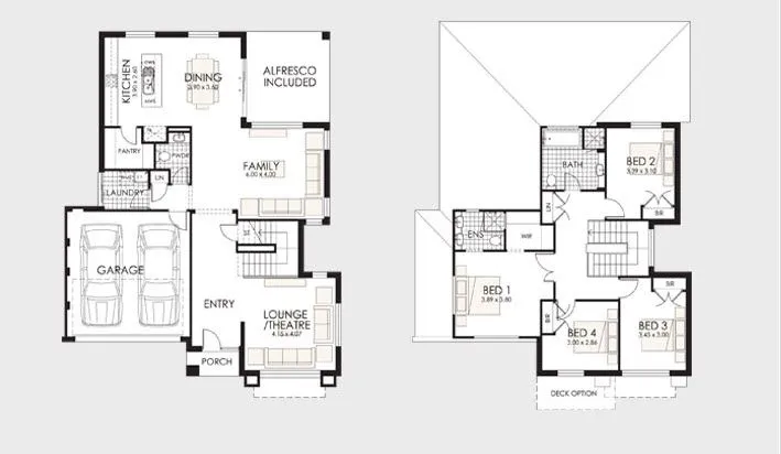 Planos de casas de dos pisos | Construye Hogar