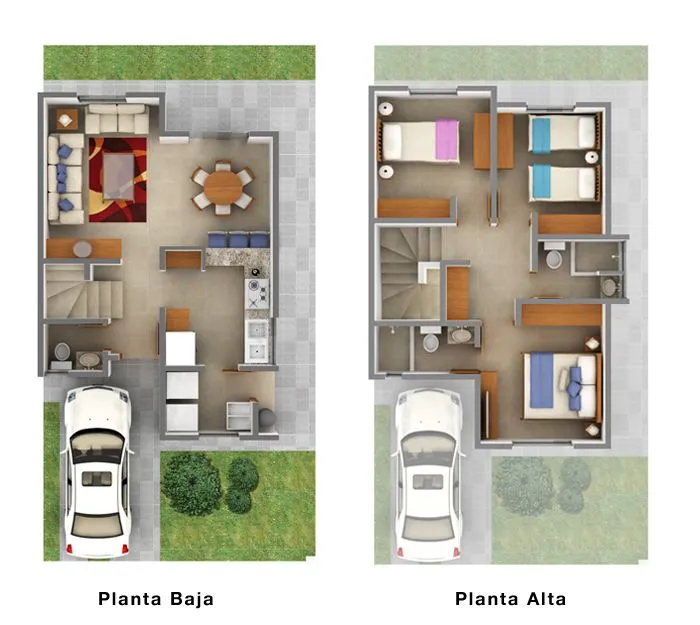 Planos de Casas y Plantas Arquitectónicas de Casas y Departamentos ...