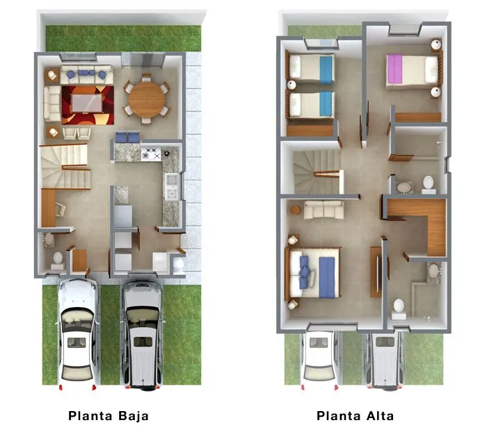 Planos de Casas y Plantas Arquitectónicas de Casas y Departamentos ...