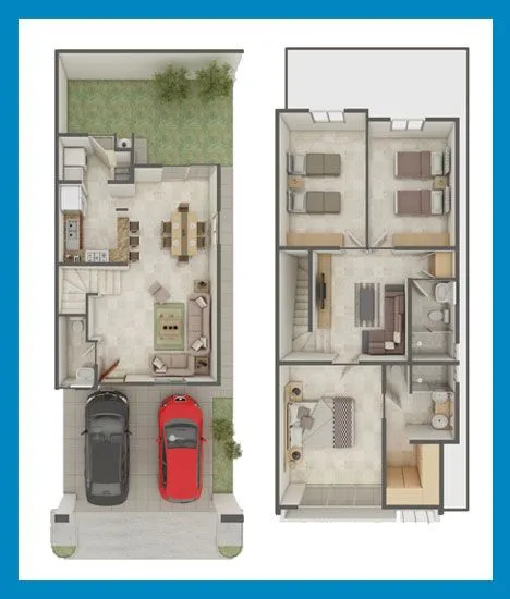 Planos de Casas y Plantas Arquitectónicas de Casas y Departamentos ...