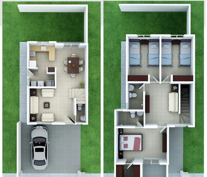 Planos de Casas y Planos Arquitectónicos de Departamentos: febrero ...