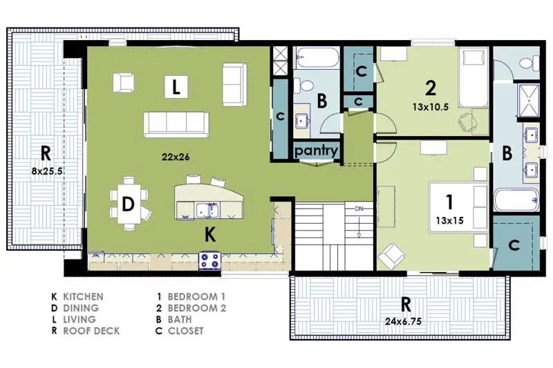 Planos y Fachadas de Casa Habitación Estilo Minimalista ...