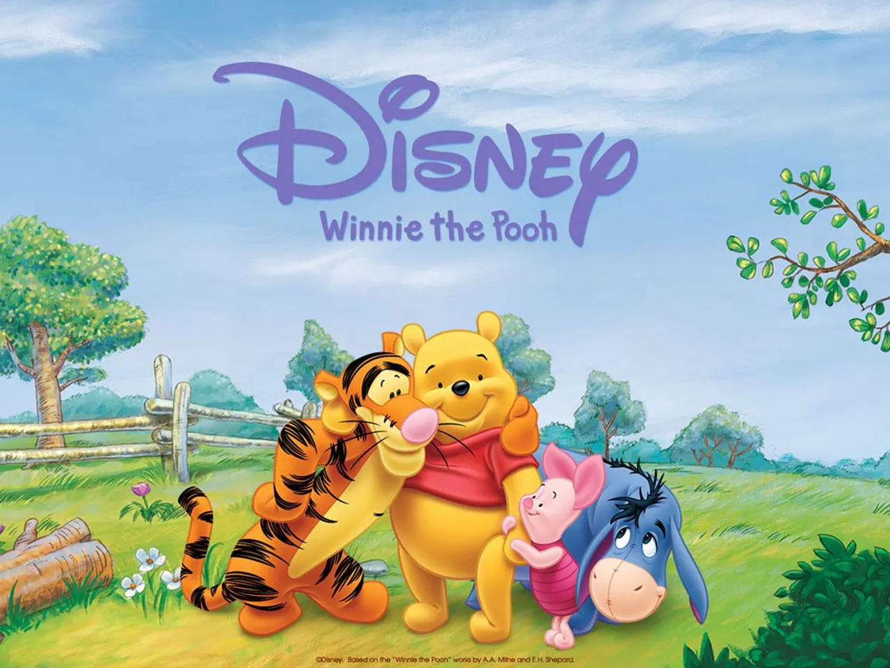 Planos de Fundo e Arte Digital: Turma do Pooh